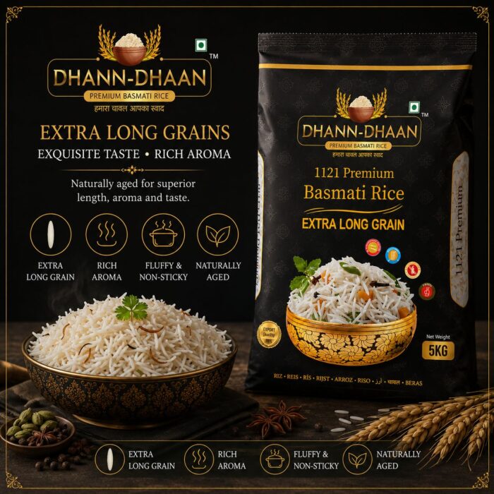 Dhann Dhaan Basmati Rice Creative
