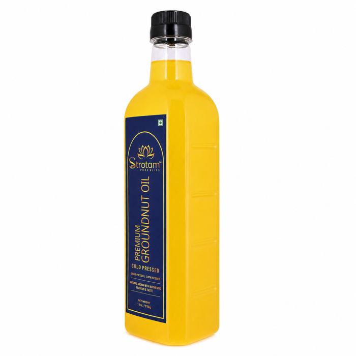 Strotam groundnut oil side