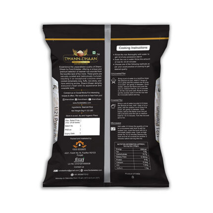 1121 Long Grain Basmati Rice 5 Kg pack