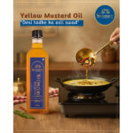 Strotam Cold-Pressed Yellow Mustard Oil | Single Press | Cloth Filter | No Preservatives | Peeli Sarso Ka Tel - Image 6