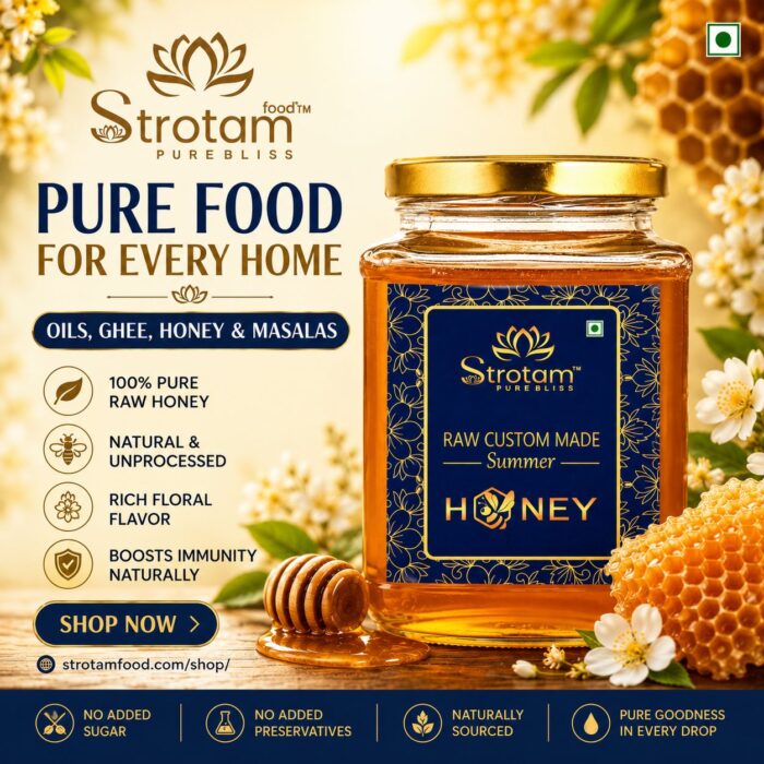strotam raw honey creative add
