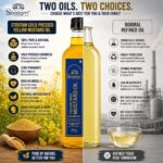 yellow mustard oil and refined oil creative comp