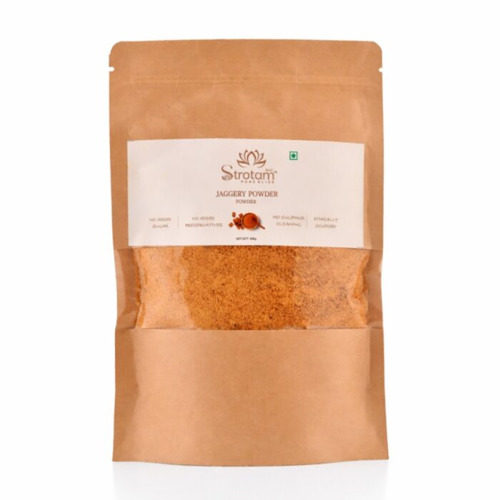 Jaggery Powder 450 Gm | Gud Shakkar | Natural Sweetner | Sugar Cane Jaggery | Healthy Alternate to Sugar | Sulphate Free - Image 2