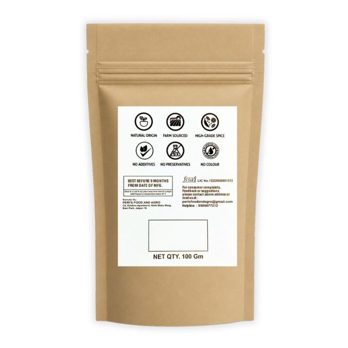 spices common 100 gm back