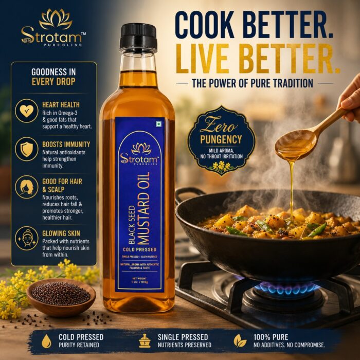 black mustard cold pressed oil 1 ltr creative