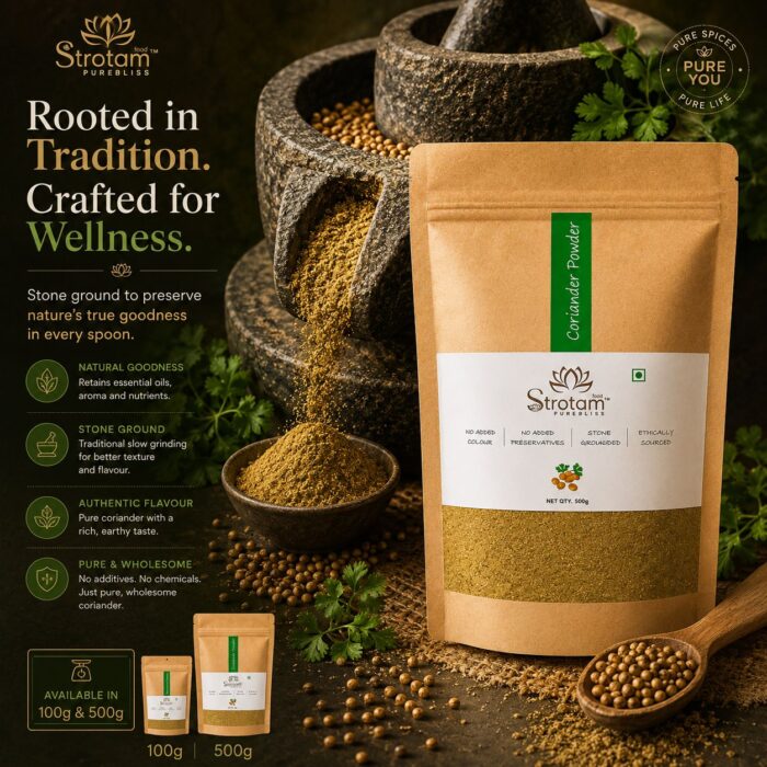 Coriander powder creative 3